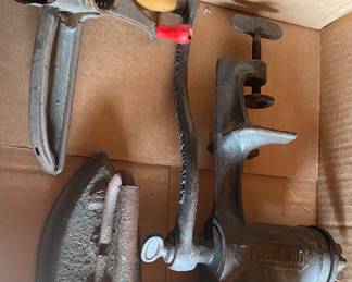 Grinder and Sad Iron