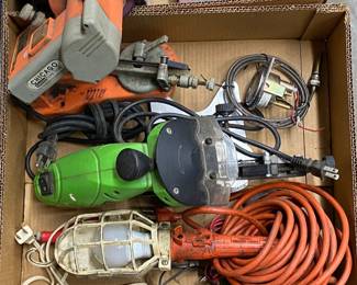 Shop Lights and Tools