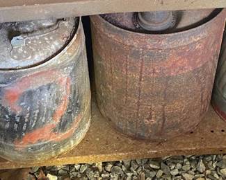 Galvanized Gas Cans