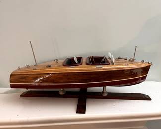 Wood Boat Model