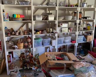 Vases, Entertaining Items & Household Goods