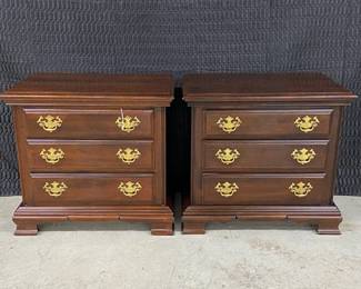 Pr 3 Drawer Night Stands