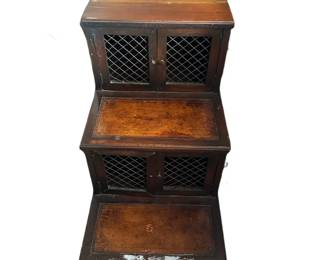 Antique Library step stool