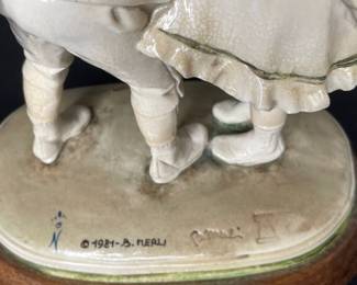 1981 B Merli "boy kissing girl"