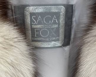 Saga Fox fur coat