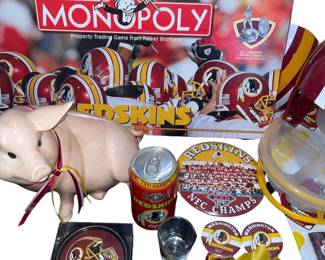 Redskins memorabilia 