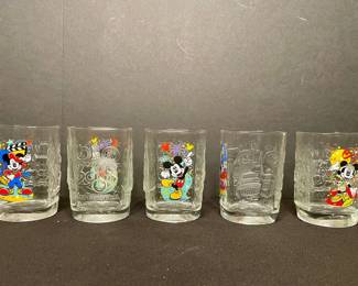 2000 Vintage McDonalds Disney glasses