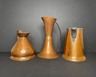 Assorted copper pieces