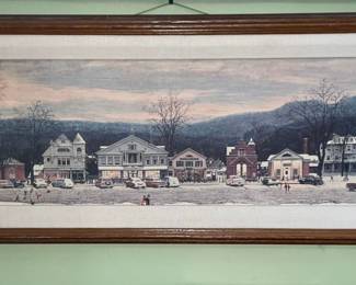 Norman Rockwell Main St. Stockbridge