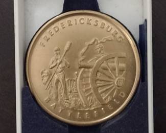 Fredericksburg Battlefield commemorative medal