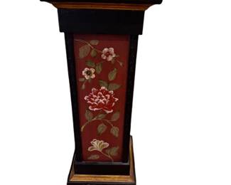 hand painted pedestal 