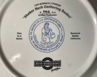Shaker Herb Gathering Basket Henn Workshops