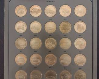 The Franklin Mint Antique Car Coin Collection