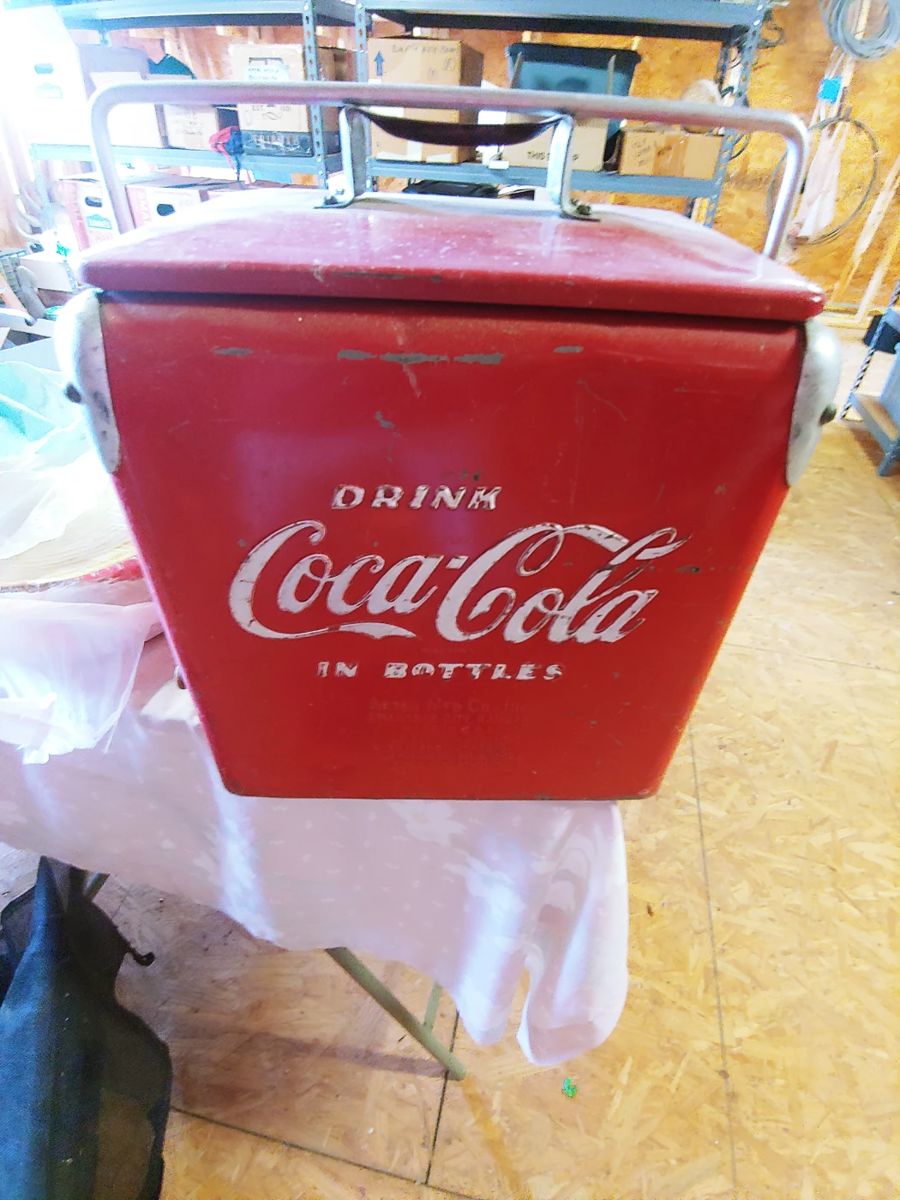 Vintage Coca Cola Cooler