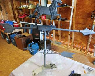 Horse weather vane