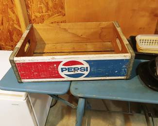 Wooden Pepsi tray