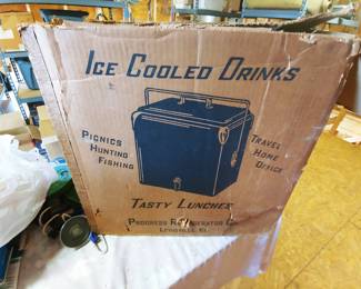 Pepsi Cola Cooler Original Box