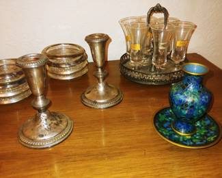 Sterling & Cloisonne
