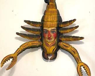 Scorpion Lady Carving