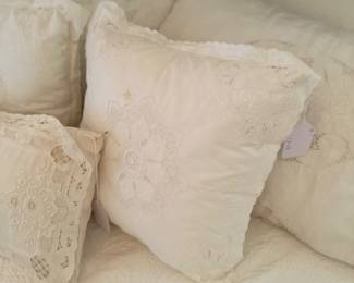 Lace pillows