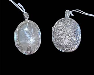 Sterling Silver Lockets