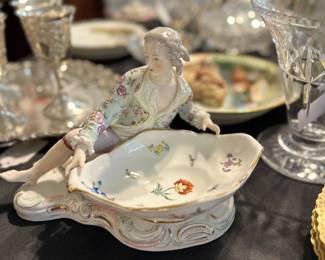 Antique china dish