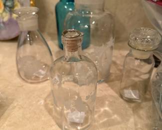 Bottles in all sizes and colors