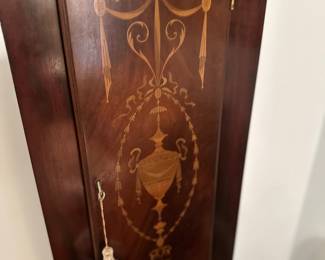 Detail in clock cabinet