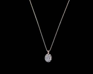 14K Gold & Diamond Necklace