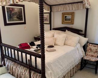 Four poster tester bed