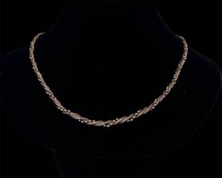 Long 18K Gold Necklace