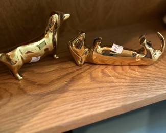 Some of the dog figurines 