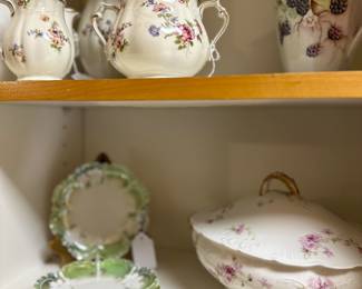 Various china patterns