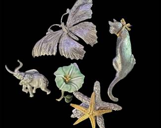 Various Costume Brooches