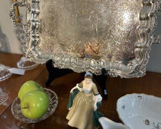 Silverplate tray
