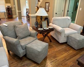 Pair of Havertys Arm Chairs