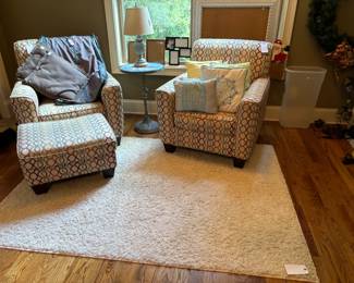 Pair of Ashley Furniture Arm Chairs