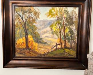 Original Oil on Canvas Landscape
