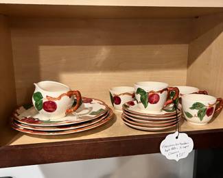 Franciscan Apple Pattern Lot