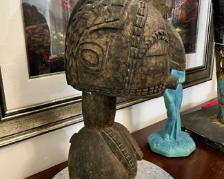 Carved Wood Sculpture 