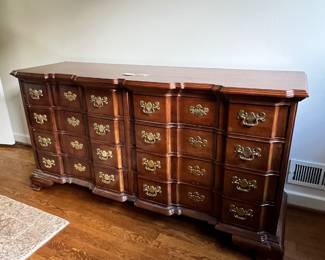 Block Front Chippendale Dresser