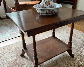 Antique Mahogany Center Table 