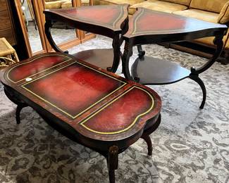 Coffee Table and 2 End Tables