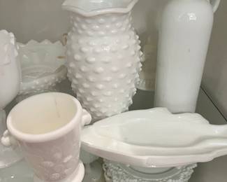 Found More Milk Glass