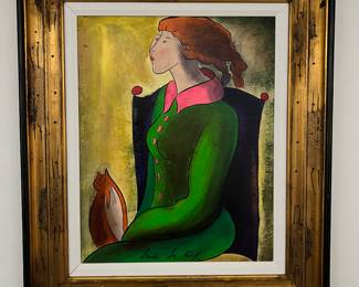 Le Kinff Artist Embelished Gallery Quality Print