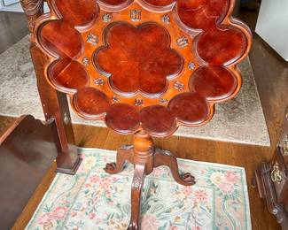 Chippendale Tilt Top Table