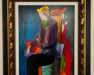 Le Kinff Artist Embelished Gallery Quality Print