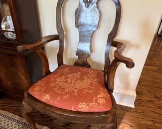 2nd Arm Chair of set of Georgian Dining Chairs