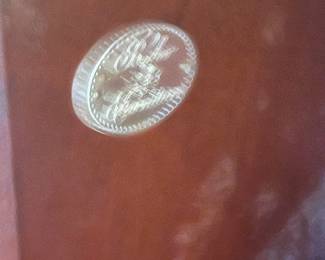 Baker plaque to lower interior 