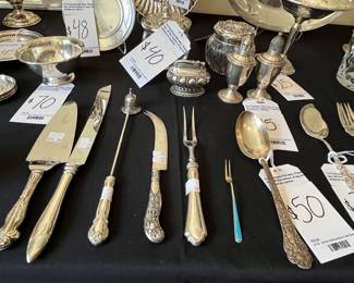 Assorted Sterling Silver Table Articles